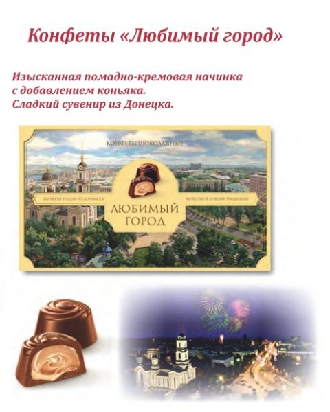 Конфеты “Любимый город”