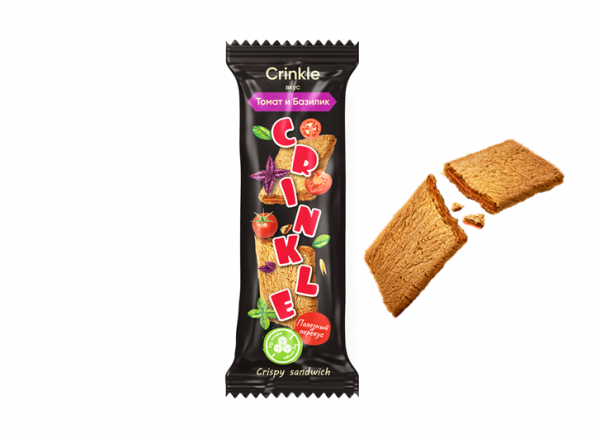 “Crinkle” со вкусом томата с базиликом