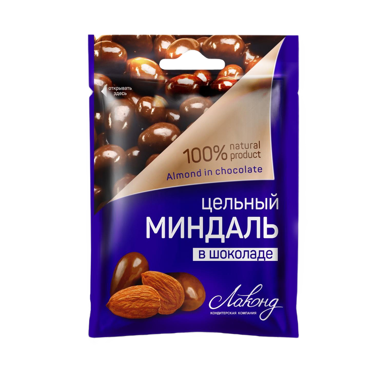 «Миндаль в шоколаде», 45г