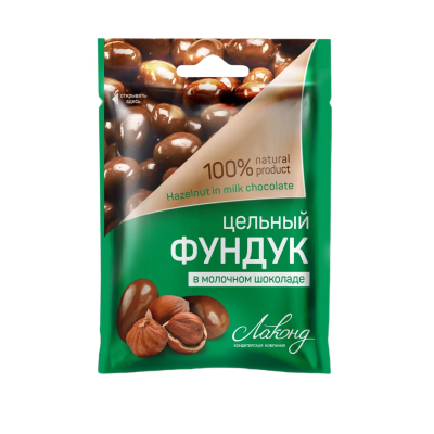 «Фундук в молочном шоколаде», 45г