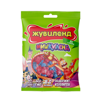 Жувиленд «Мишкиленд», 85г