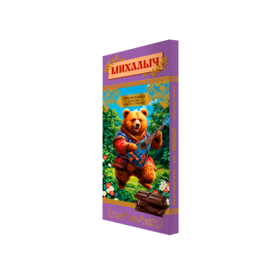 Confectionery bar with cocoa «Mihalych» with truffle taste