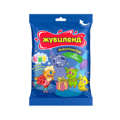 Жувиленд «ЖувиМонстры», 50г