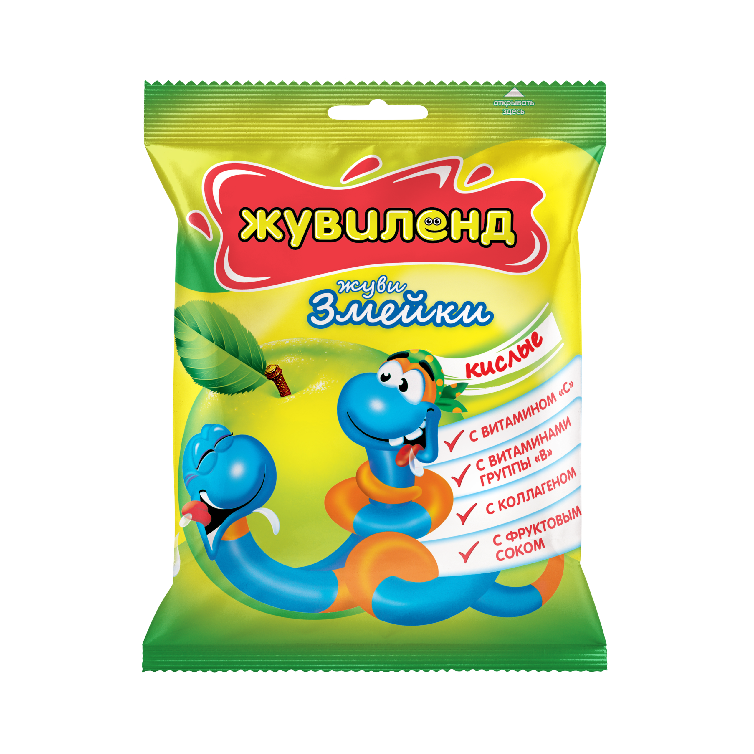 Жувиленд «Жувизмейки кислые», 85г