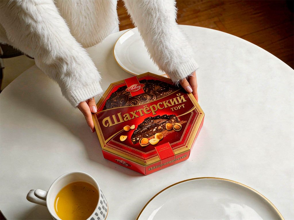 «Торт «Шахтёрский» — визитная карточка г. Луганск и гордость Луганской кондитерской фабрики «ЛАКОНД»!