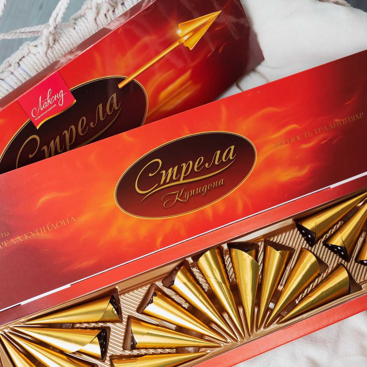 Конфеты «Стрела Купидона» получили ГРАН-ПРИ на конкурсе «Лучший продукт года – 2026»